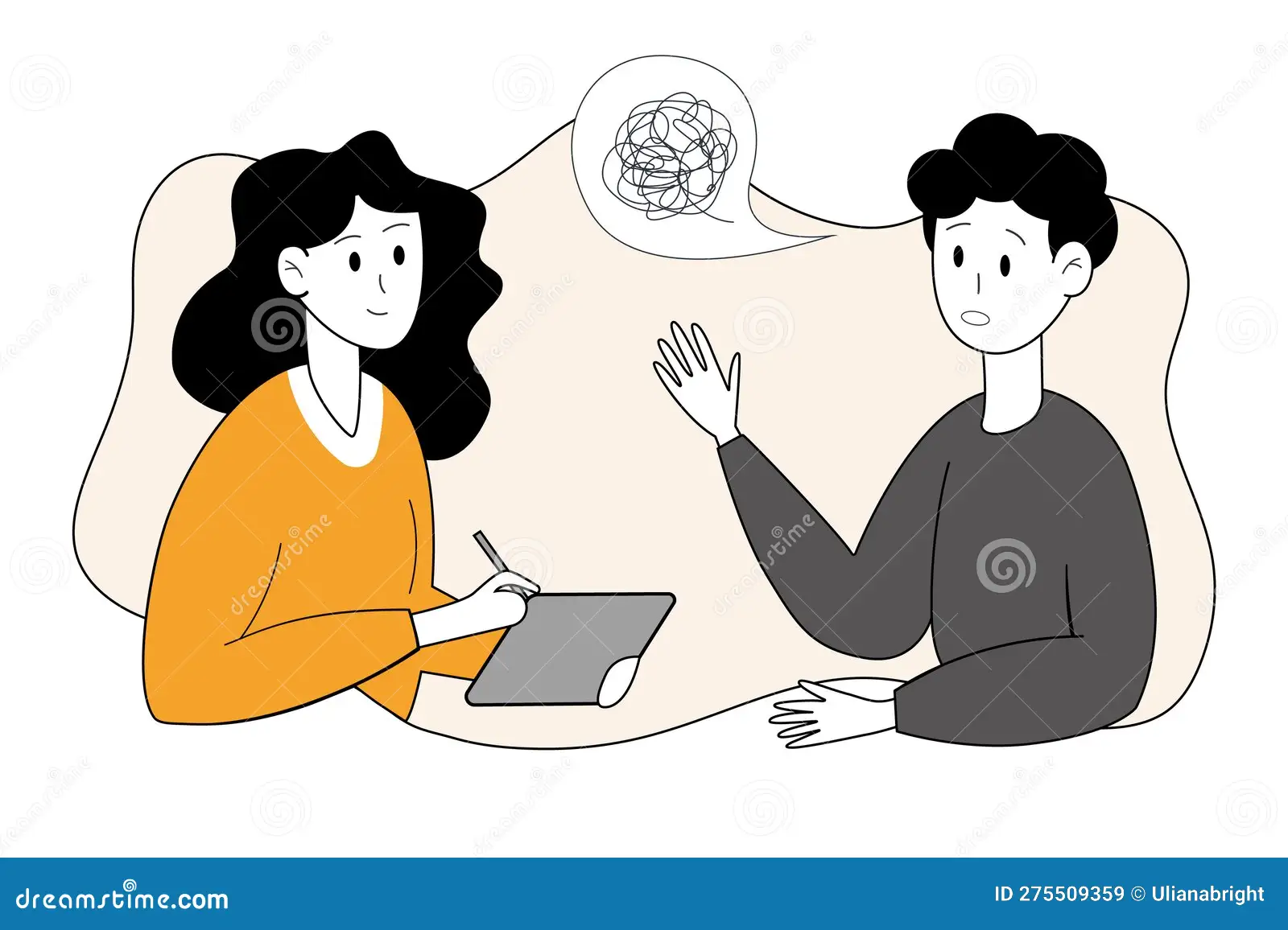 Mental Wellness Illustration